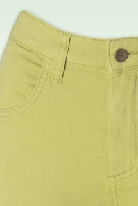 Blutsgeschwister Yes, We Flare Trousers In Budgie Yellow 5 Blutsgeschwister Yes, We Flare Trousers In Budgie Yellow - Image 3