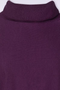 Quinn Turleneck Dress In Grape 5 Quinn Turleneck Dress In Grape - Image 3