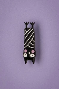 Halloween Hang-up Bat Mini Brooch