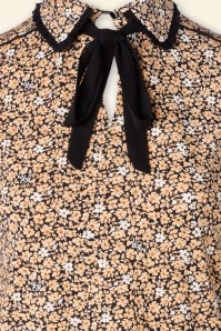 Golden Flower Blouse In Yellow 5 Golden Flower Blouse In Yellow - Image 3