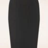 Topvintage Exclusive ~ Melanie Pencil Skirt In Black -King Louie Shop 246921 Hearts and Roses 48174 Skirt Pencil Black 230904 003W category