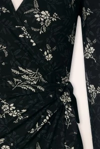 Reverie Wrapdress In Black 5 Reverie Wrapdress In Black - Image 3