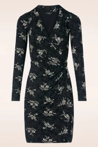 Reverie Wrapdress In Black