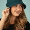 Sophia Cloche Hat In Teal -King Louie Shop 246943 Bronte 47284 Hat Red 221025 605W category