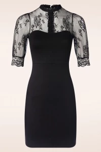 Gothic Love Dress In Black