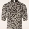 Leo Dream Shirt In Beige -King Louie Shop 247031 Vive Maria 48782 Top Lady Dream Beige Leopard 09012023 401W category