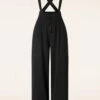 Vixen Sofia Suspender Trousers In Black
