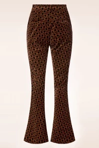 King Louie Marcie Quentin Flared Pants In Black 5 King Louie Marcie Quentin Flared Pants In Black - Image 3