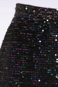 Chaud Glitter Shorts In Green And Purple 5 Chaud Glitter Shorts In Green And Purple - Image 3