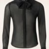Pussybow Please Blouse In Black 1 Pussybow Please Blouse In Black -King Louie Shop 247230 Banned 47495 Blouse Transparent Black 230907 004W category