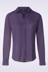 Violet Blouse In Plum