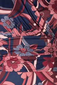 Fleur Flower Maxi Dress In Navy 5 Fleur Flower Maxi Dress In Navy - Image 3