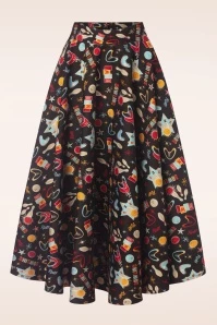 Let's Go Bowling Skirt In Black 4 Let's Go Bowling Skirt In Black - Image 2