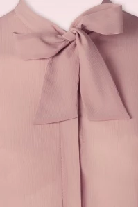 Pussybow Please Blouse In Pink 5 Pussybow Please Blouse In Pink - Image 3