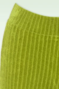 Evi Flared Leggings In Moss 5 Evi Flared Leggings In Moss - Image 3