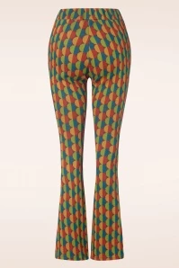 Amy Flared Pants In Purple 4 Amy Flared Pants In Purple - Image 2