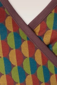 Zazi Wrap Cardigan In Purple 5 Zazi Wrap Cardigan In Purple - Image 3