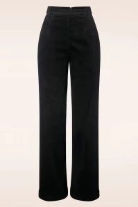 Cutie Corduroy Trousers In Black