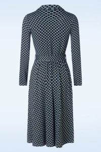 Peggy Ann Oval Swing Dress In Black 5 Peggy Ann Oval Swing Dress In Black - Image 3