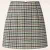 Louche Aubin Wexford Check Mini Skirt -King Louie Shop 247645 Louche 47553 Skirt Aubin Wexord 09132023 001W category
