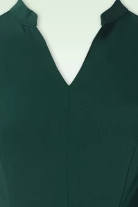 Emerald Swing Dress In Green 5 Emerald Swing Dress In Green - Image 3