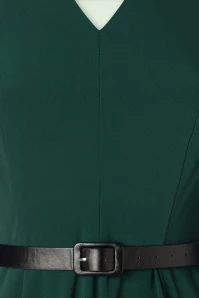Emerald Swing Dress In Green 6 Emerald Swing Dress In Green - Image 4