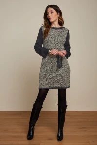 King Louie Audrey Tunic Maurice Dress In Black