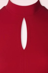 Nova Pencil Dress In Red 5 Nova Pencil Dress In Red - Image 3