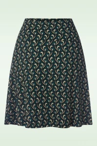 King Louie Border Morel Skirt In Dragonfly Green 4 King Louie Border Morel Skirt In Dragonfly Green - Image 2