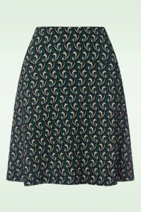 King Louie Border Morel Skirt In Dragonfly Green 5 King Louie Border Morel Skirt In Dragonfly Green - Image 3