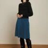 King Louie Juno Moda Stripe Skirt In Lapis Blue -King Louie Shop 247814 King Louie 46973 Skirt Juno Moda Stripe Lapis Blue 020L category