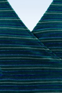 King Louie Lot Moda Midi Stripe Dress In Lapis Blue 7 King Louie Lot Moda Midi Stripe Dress In Lapis Blue - Image 5