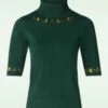 Heritage Scandi Jumper In Green 2 Heritage Scandi Jumper In Green -King Louie Shop 247826 Banned 47892 Jumper Bird Yellow Green 09152023 003W category