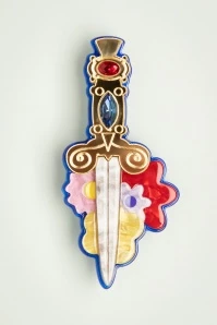 Double-Edged Delight Brooch