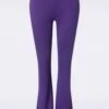 Punta Flared Pants In Purple -King Louie Shop 247922 Tante Betsy 47684 Pants Flared Legging Purple 09152023 002W category