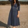 Jodie Maxi Dress In Blue
