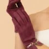 Powder Kylie Gloves In Ruby Red -King Louie Shop 247948 Powder 48337 Gloves Ruby Red 020L category