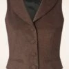 Estelle Gilet In Brown -King Louie Shop 247979 Femkit 47826 Gilet Brown 09152023 002W category