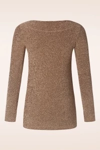 Demy Top In Sparkly Gold 5 Demy Top In Sparkly Gold - Image 3