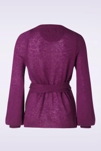 Ballet Wrap Cardigan In Pink 5 Ballet Wrap Cardigan In Pink - Image 3