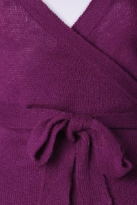 Ballet Wrap Cardigan In Pink 6 Ballet Wrap Cardigan In Pink - Image 4