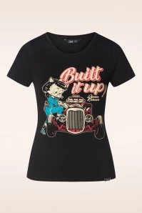 Build It Up T-Shirt In Black