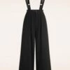 Glynda Trousers In Black -King Louie Shop 248223 Collectif 48364 Trousers Glynda Plain Black 09212023 004W category
