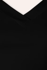 Bunny 50s Alex Top In Black 5 Bunny 50s Alex Top In Black - Image 3