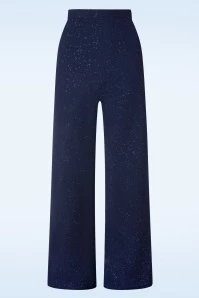 Charlotte Glitter Pants In Navy