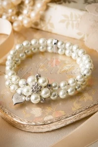 Audrey Cream Pearl Bracelet