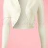 50s Jean Knitted Bolero In Ivory 1 50s Jean Knitted Bolero In Ivory -King Louie Shop 91664 Collectif Clothing Jean knitted Bolero in Ivory 12531 20140217 0008W category